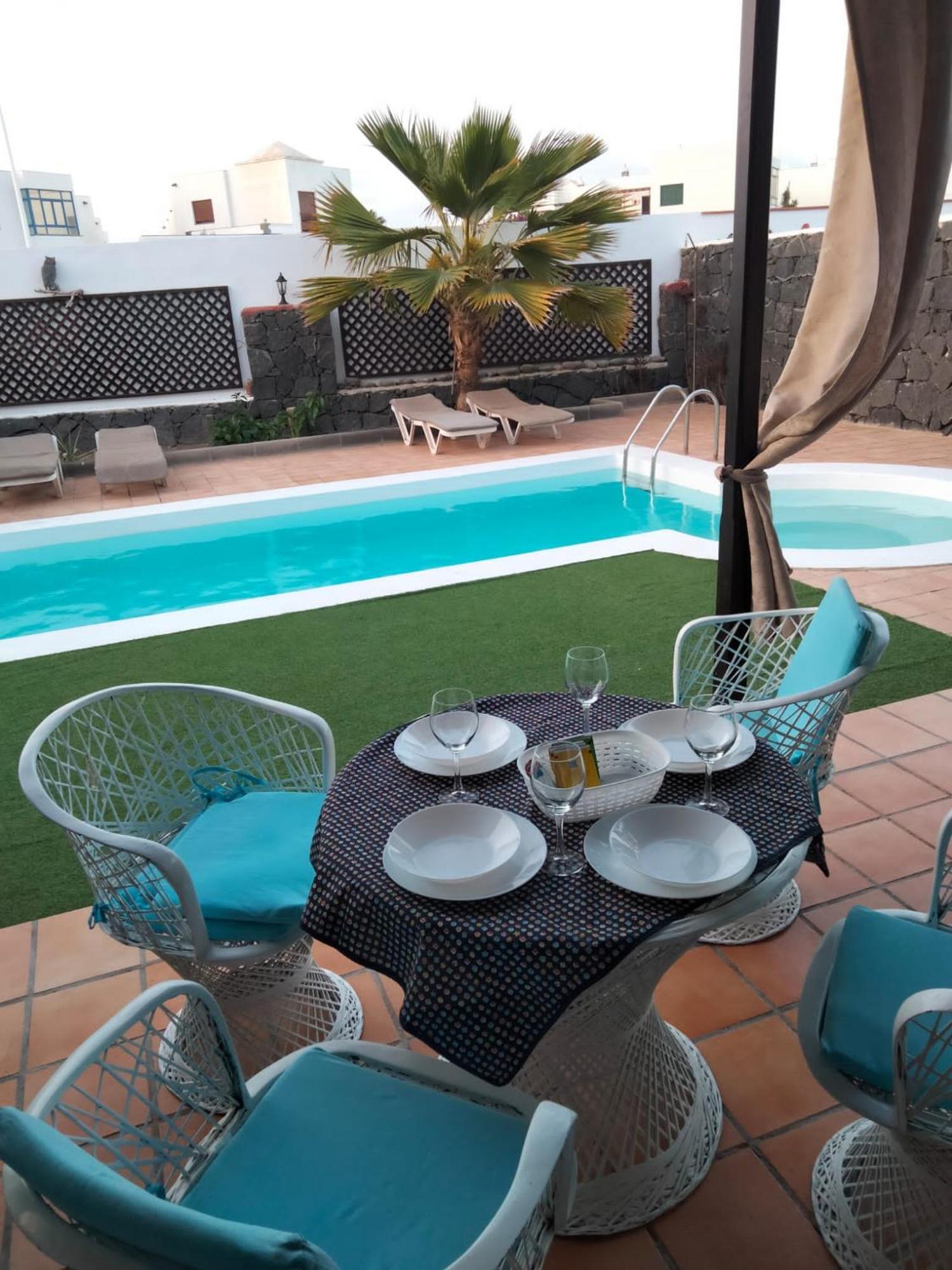 Lovely Villa Kiluka Heated Pool Playa Blanca  Exterior foto